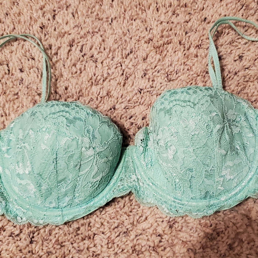 Lace Victoria Secret PINK multiway Demi Bra 32D